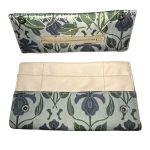 Γυναικείο Υφασμάτινο Πορτοφόλι με Floral Σχέδιο & Θήκες